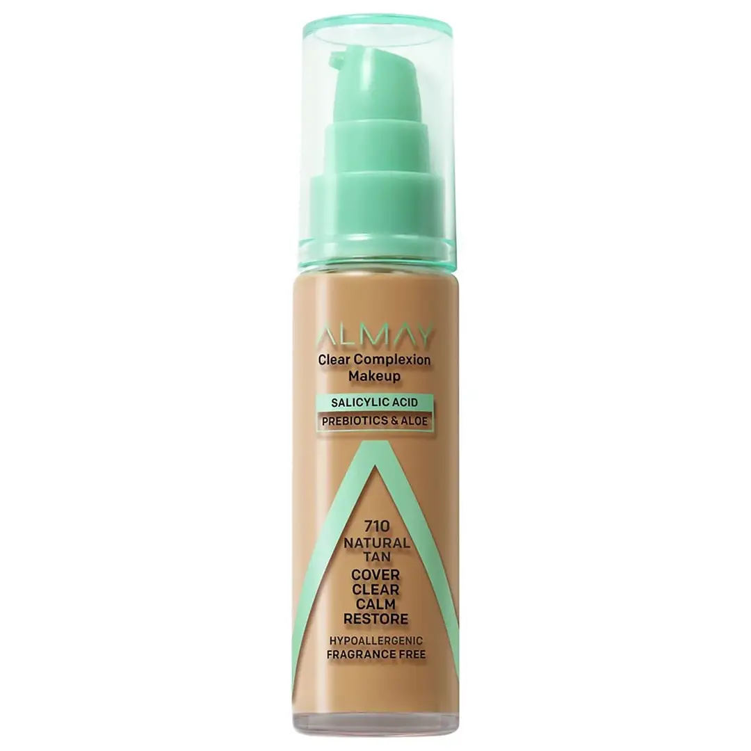 CLEAR COMPLEXION MAKEUP FOUNDATION NATURAL TAN