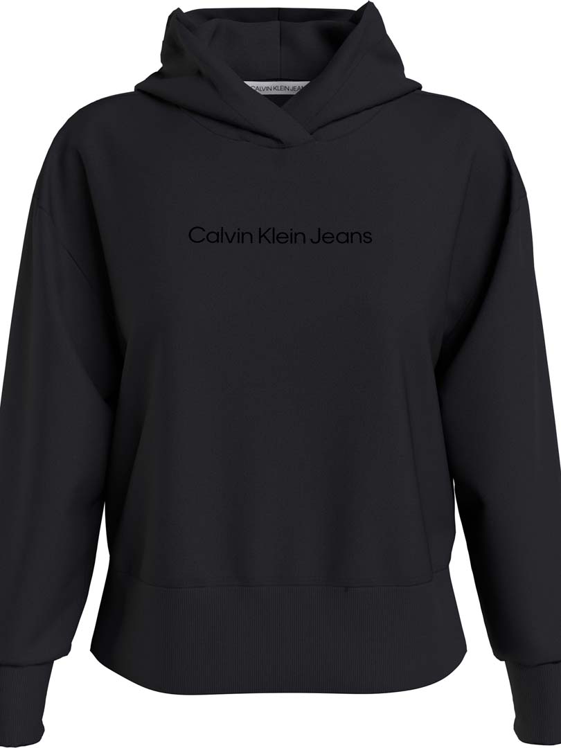 SUDADERA DAMA-CK BLACK