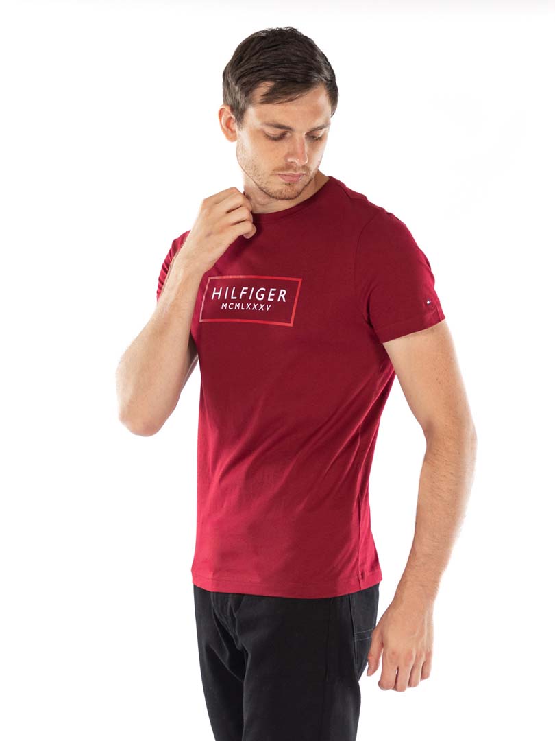 T-SHIRT FASHION CAB. ROUGE
