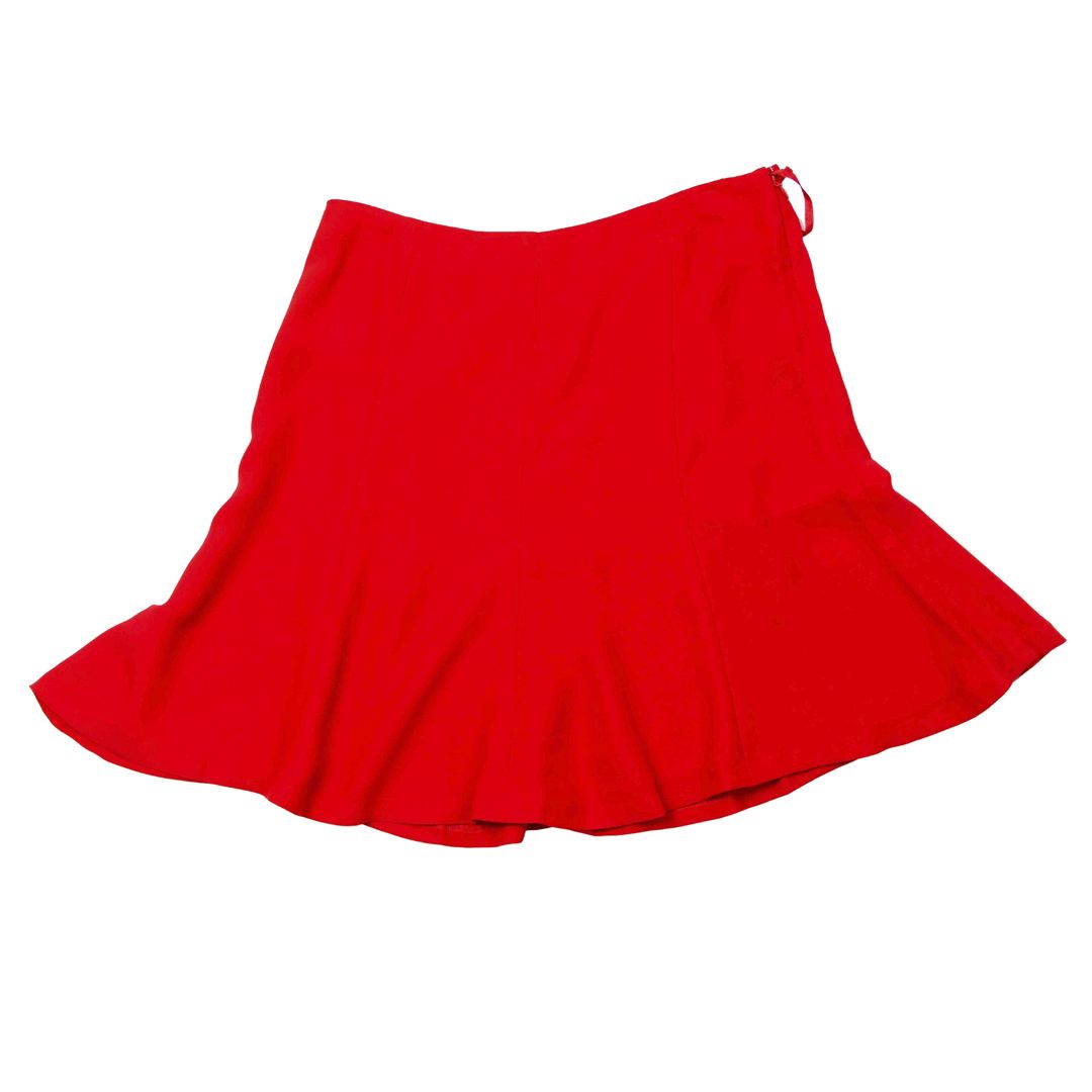 POLLERA DAMAS LAUREN-FALL RED