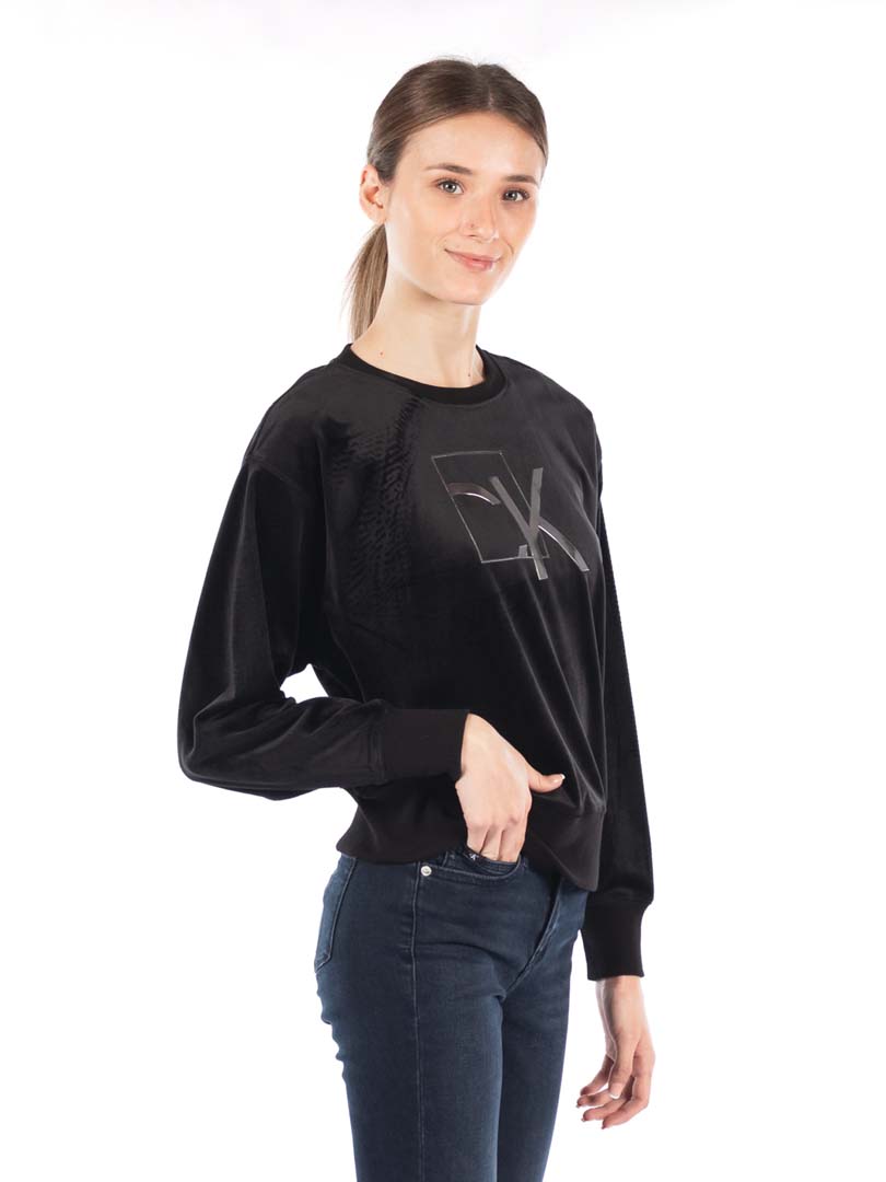 SUDADERA DAMA-BLACK