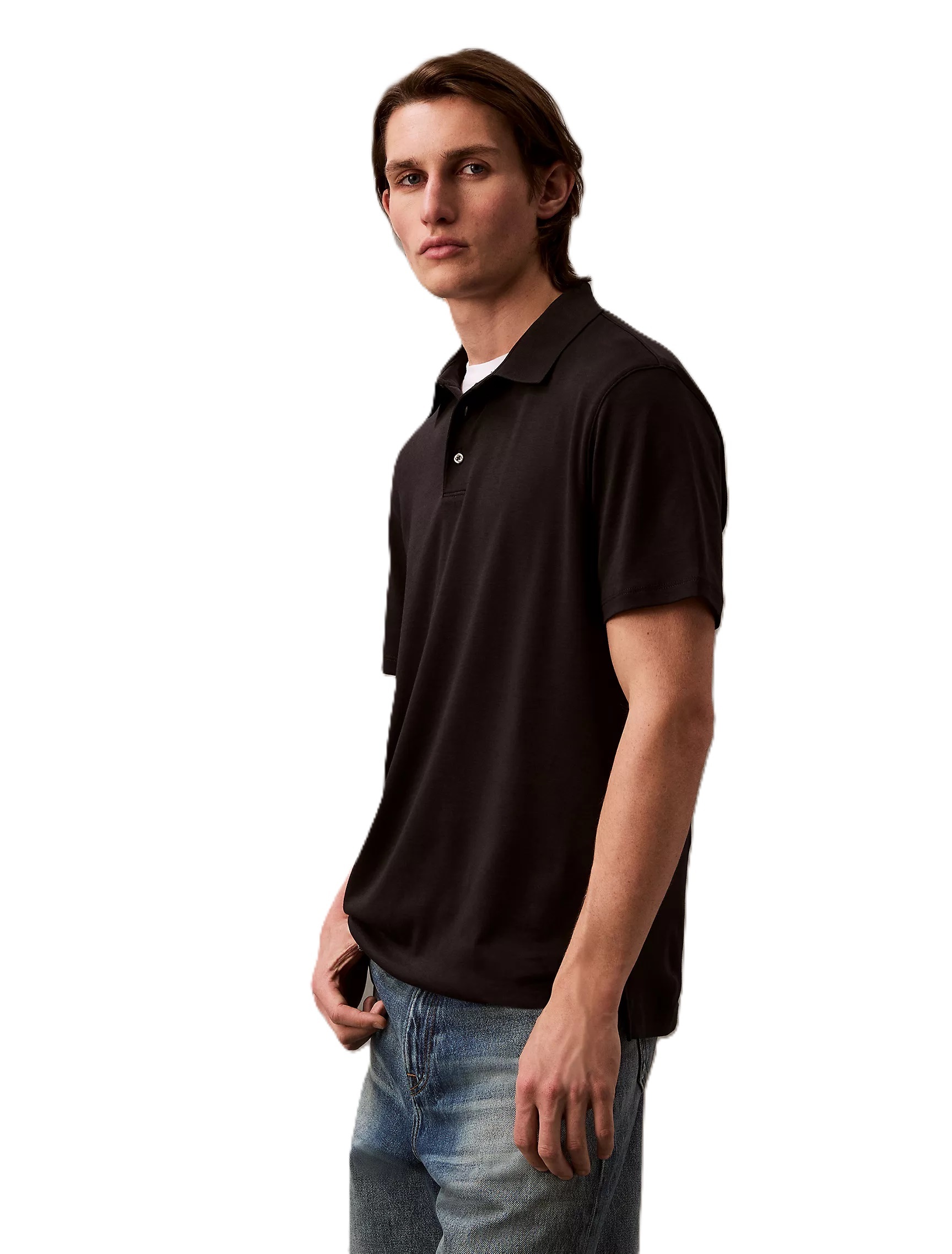 REMERA C/POLO CAB.-BLACK