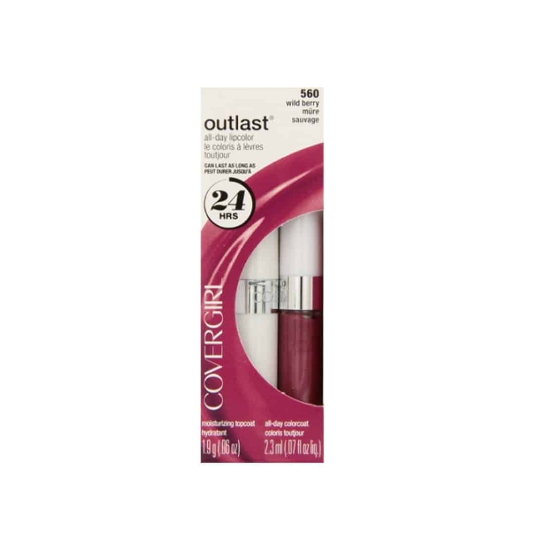 OUTLAST LIP WAND COLOR, WILD BERRY