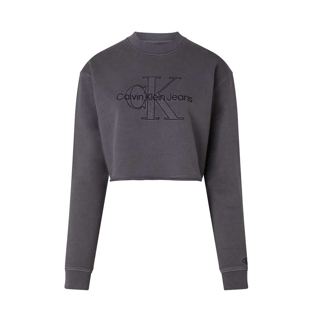 SUDADERA DAMA -WASHED BLACK