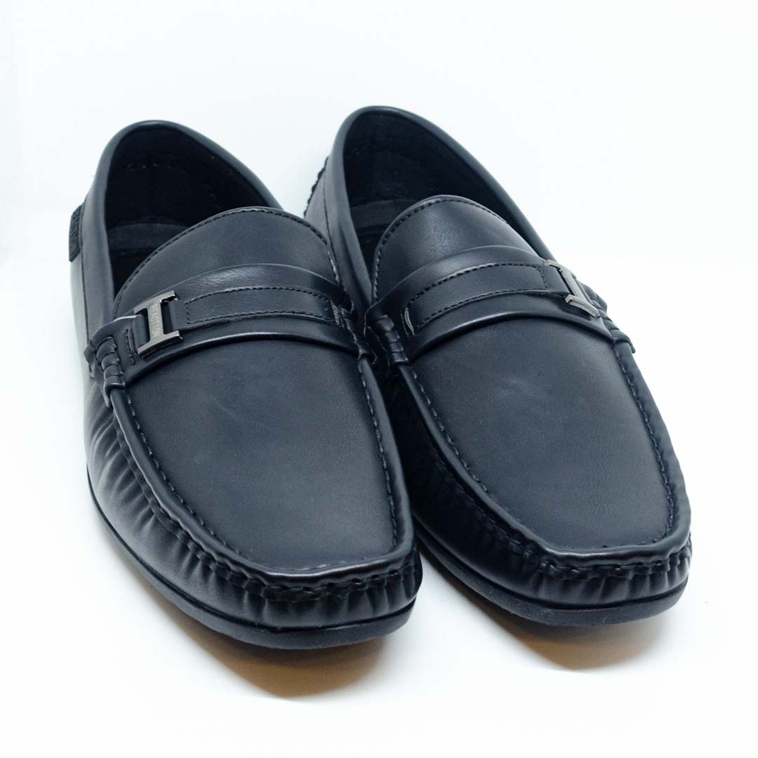 MOCASIN CAB.RENLY BUCKLE DRIVERBLACK40