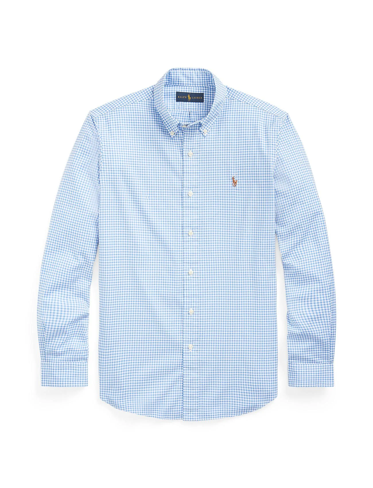 CAMISA M/L CUADROS-5452A BLUE/WHITE