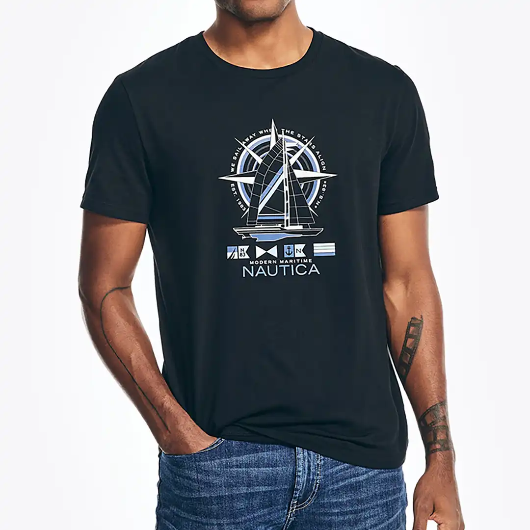 T-SHIRT FASHION CAB. TRUE BLACK