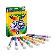 CRAYOLA 24/8CT ULTRA CLEAN WASHABLE MAX