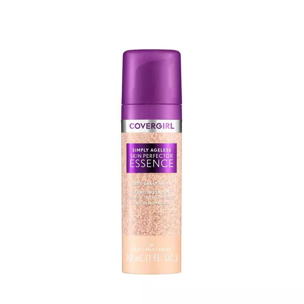 SIMPLY AGELESS SKIN PERFECTOR ESSENCE LIQ FDATION, LIGHT