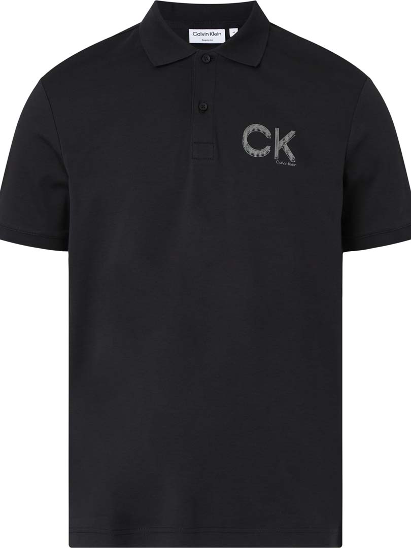 REMERA C/POLO CAB-CK BLACK