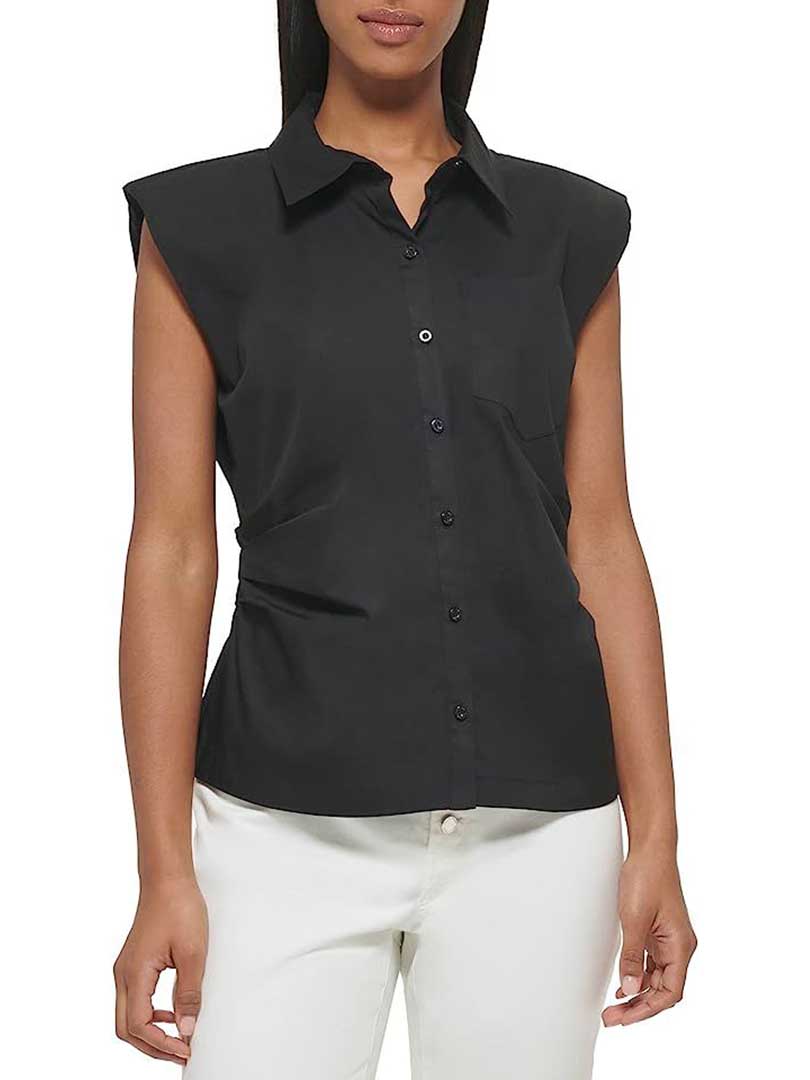 BLUSA DAMA M/C-BLACK
