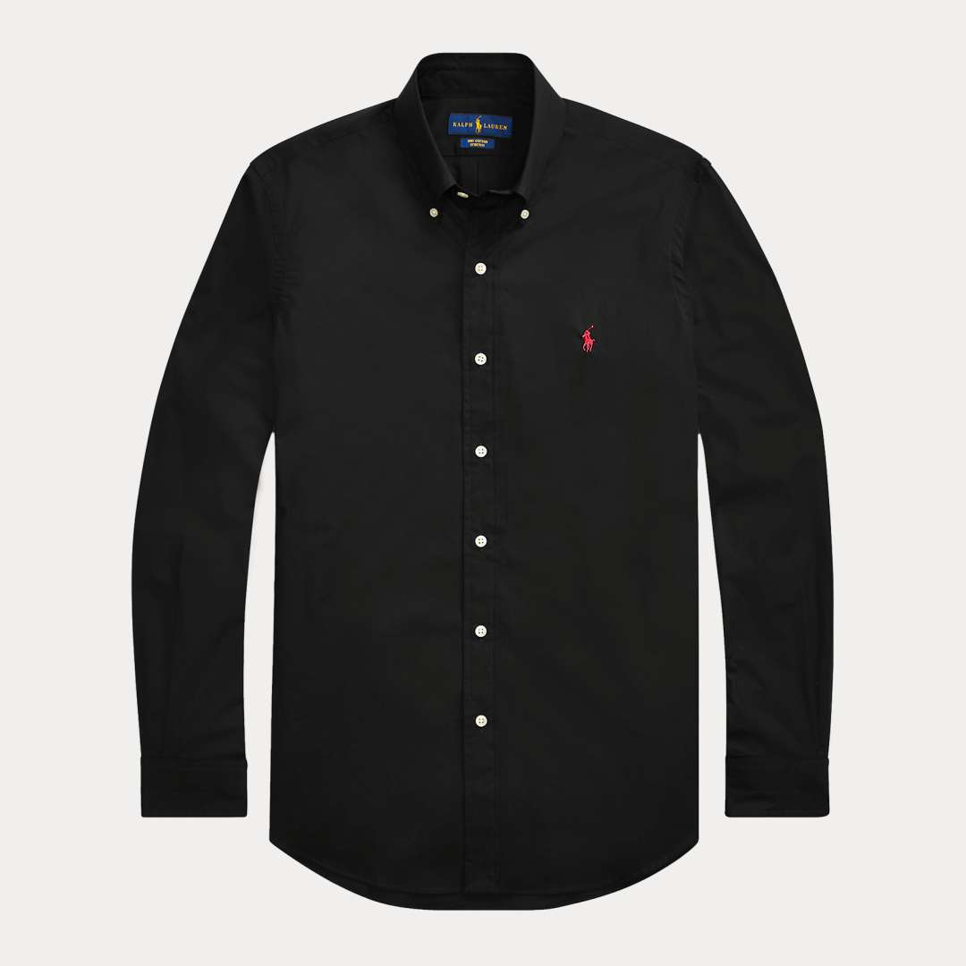 CAMISA M/L LISA-POLO BLACK